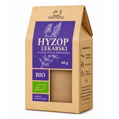 Kornino Hyzop lekarski ekologiczny, 60 g