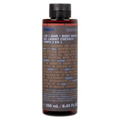 Korres Achillea Men Szampon & żel pod prysznic 2w1, 250 ml