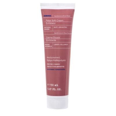 Korres Apothecary Wild Rose Delikatny krem złuszczający do mycia twarzy, 150 ml