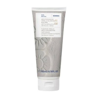 Korres Body Milk Mediterranean Vanilla Blossom Mleczko do ciała, 200 ml