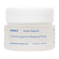 KORRES Greek Yoghurt Probiotic Quench Sleeping Facial Ultranawilżający krem na noc, 40ml