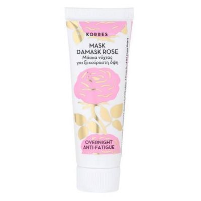 Korres Maska do twarzy na noc z różą damasceńską, 18 ml