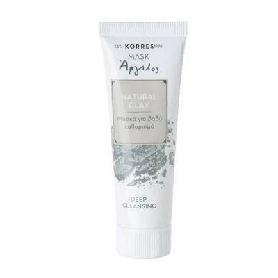 Korres Oczyszczająca maska do twarzy z glinką, 18 ml