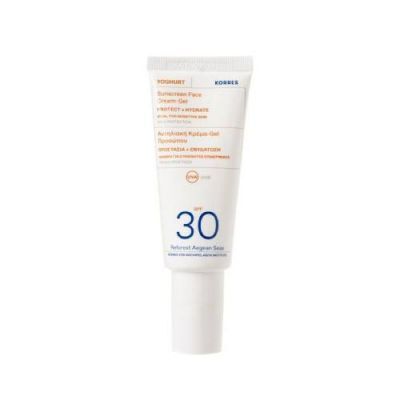 KORRES YOGHURT Krem - żel ochronny do twarzy SPF30, 40ml KRÓTKA DATA 31.01.2026