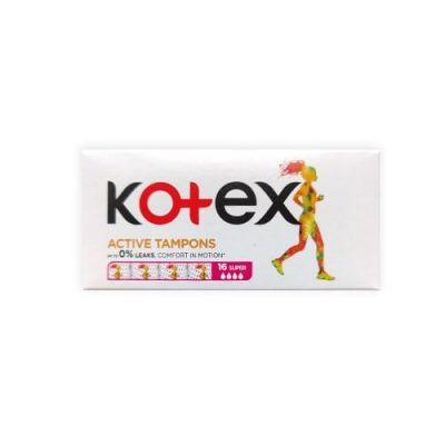 Kotex Active Super tampony, 16 szt.