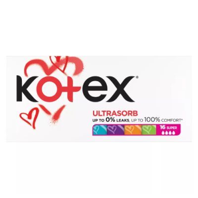 KOTEX Ultra Sorb Super Tampony, 16 szt.
