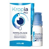 Kropia Plus Krople do oczu nawilżające bez konserwantów, 10 ml