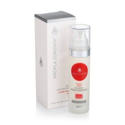 KROPLA ZDROWIA Kojący Krem do twarzy, 50ml