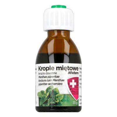 Krople miętowe Aflofarm, 35 g