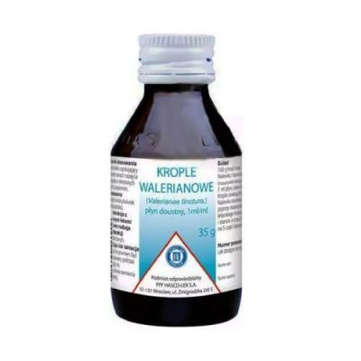 KROPLE WALERIANOWE płyn 35 g HASCO
