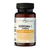 Kurkuma+ z piperyną, 90 kaps.