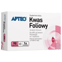 KWAS FOLIOWY 90 tabletek APTEO