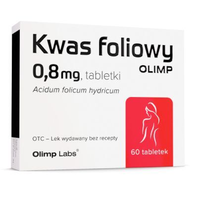 Kwas Foliowy Olimp 800 mcg, 60 tabl.