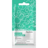 L'BIOTICA DERMOMASK Maseczka Bubble Mask Aloes i Zielona herbata, 10ml