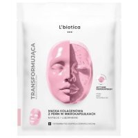 L'biotica Maska kolagenowa do twarzy z PDRN w mikrokapsułkach Napięcie i ujędrnienie, 1 szt.