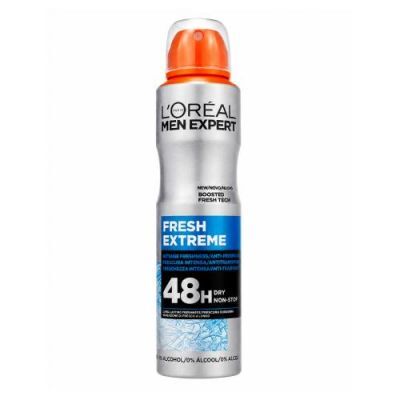 L’Oréal Men Expert Fresh Extreme Deo Antyperspirant w sprayu dla mężczyzn, 150 ml
