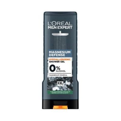 L'Oréal Paris Men Expert XXL Magnesium Defense Hipoalergiczny żel pod prysznic, 400 ml