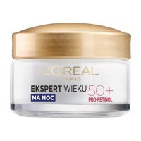 L`OREAL Age Specialist Przeciwzmarszczkowy krem ujędrniający na noc 50+, 50ml