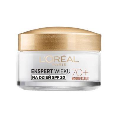 L'OREAL Ekspert Wieku 70+ Przeciwzmarszczkowy krem odżywczy na dzień SPF 20, 50ml