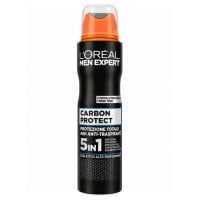 L'oreal Men Expert Carbon Protect 5 in 1 Antyperspirant w sprayu dla mężczyzn, 150 ml