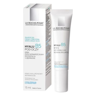 LA ROCHE HYALU B5 Krem przeciwzmarszczkowy pod oczy do skóry wrażliwej 15 ml