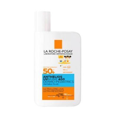 LA ROCHE-POSAY ANTHELIOS Dermo-Pediatrics UVMune 400 Fluide Solaire Niewidoczny fluid SPF50+, 50ml