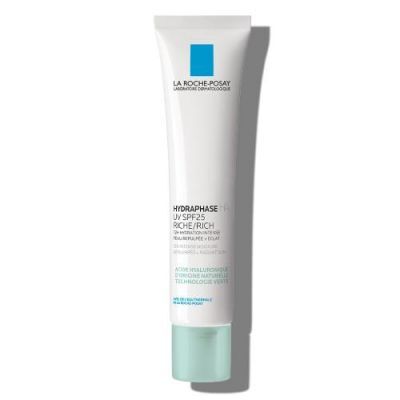 LA ROCHE-POSAY Hydraphase HA UV SPF25 Rich Krem z kwasem hialuronowym, 40ml KRÓTKA DATA 28.02.2026