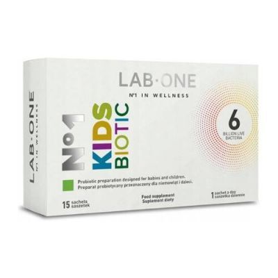 LAB ONE KidsBiotic, 15 saszetek