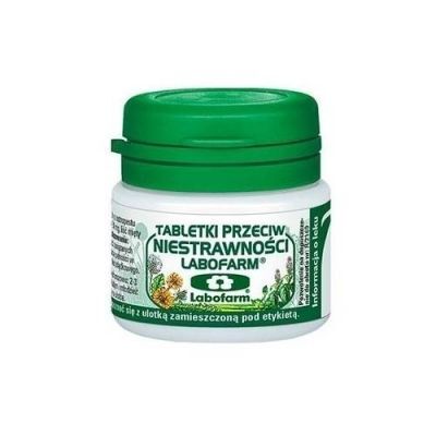Labofarm Tabletki przeciw niestrawności, 20 tabl.