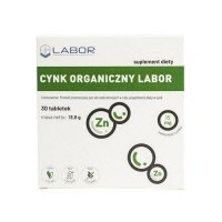 LABOR Cynk organiczny 15mg, 30tabl.