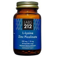 LABS212 L-lysine zinc picolinate Lizyna z cynkiem 45 kapsułek