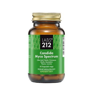 Labs212 Candida Myco Spectrum Wsparcie jelit, 60 kaps.