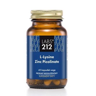 Labs212 L-Lysine Zinc Picolinate, 45 kaps.