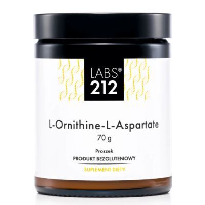 LABS212 L-Ornithine L-Aspartate Asparaginian Ornityny, 70 g
