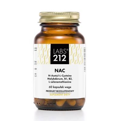 Labs212 NAC Ochrona wątroby, 60 kaps.