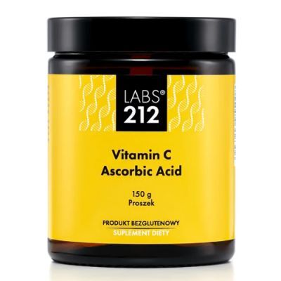 LABS212 Vitamin C Witamina C kwas L-askorbinowy, 150 g