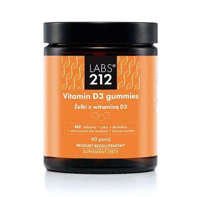 Labs212 Vitamin D3 gummies żelki, 60 szt.