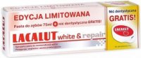 LACALUT WHITE &amp; REPAIR pasta do reminalizacji zębów 75 ml + nić dentystyczna GRATIS