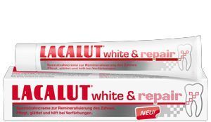 LACALUT WHITE & REPAIR pasta do remineralizacji zębów 100 ml