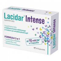 LACIDAR INTENSE 300 mg 10 kapsułek