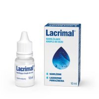 Lacrimal Nawilżające Krople do Oczu, 10 ml