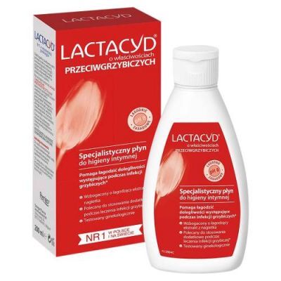 Lactacyd Specjalistyczny płyn do higieny intymnej przeciwgrzybiczy, 200 ml