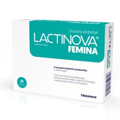 Lactinova Femina, 21 kaps.