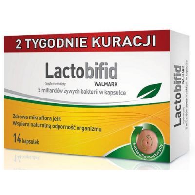 Lactobifid 10 Kapsułek 4 Kapsułki Gratis Walmark