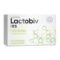 Lactobiv IBS, 20 kapsułek KRÓTKA DATA 30.06.2026