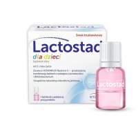 Lactostad dla dzieci powyżej 3. roku życia płyn doustny, 5 ampułek x 7 ml
