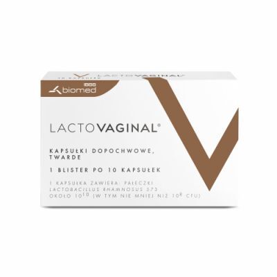LACTOVAGINAL 10 kapsułek