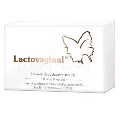 LACTOVAGINAL 10 kapsułek