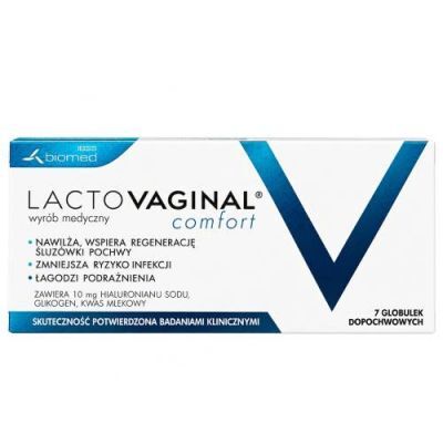 Lactovaginal Comfort, 14 glob. dopochwowych