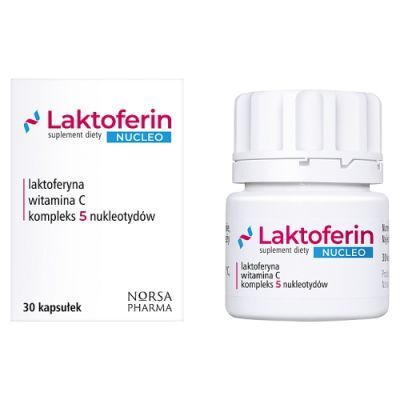 Laktoferin Nucleo, 30 kapsułek